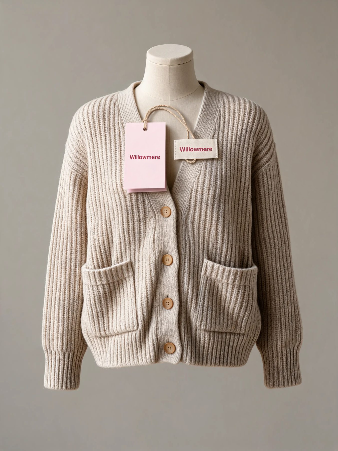 Fisherman Rib Cardigan